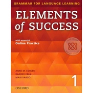 Bundanjai (Book) Elements of Success Grammar 1 : Student's Book +Online Practice (P)