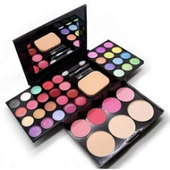ADS Fashion Color Makeup Medium Kit Eyeshadow Blusher Lipstick Face Powder