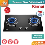 Rinnai Gas Hob RB982G Hyper Burner 5kw Tempered Glass / Built-in Gas Stove Gas Hob / RB-982G / Gas Stove / Gas Hob / Hob / Stove / Dapur / Cooking Gas Hob / Cooking Stove / Gas Stove / Rubine hob / Elba hob / Midea hob / / Rinnai Gas Stove