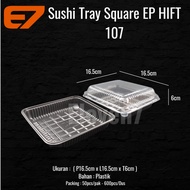Mika Sushi Tray EP HIFT 107 Lunch Box Square Bento Tray (600pcs)