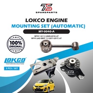 LOKCO Engine Mounting Perodua MYVI 1.0/1.3 AT (2005-2010) , MYVI LAGI BEST 1.3 AT (2011-2017) (3pcs)