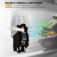 [New] Ruby+Sapphire Dual Turntable Cartridge Replacement for LP 78 RPM Record