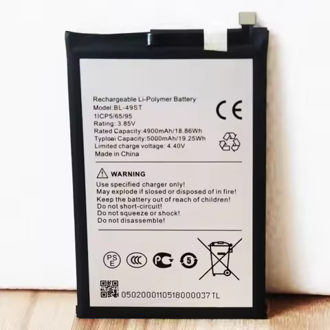 Newest Original Cell Battery 3.85V 5000mAh BL-49ST For TECNO Spark 10C (KI5k) Mobile Phone Battery+T