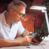 laboCLIP 2.5x/5D/74x28mm 德國製眼鏡夾式工作用放大鏡 164625