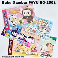 BOS Drawing Book Children's Drawing Book (10 packs) A4 Plain Drawing Book/ Drawing Book