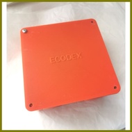 ☎ ♆ ☫ Pvc Electrical Square box With Cover 5x5 Junction box 1pcs