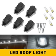 [Clearance Sale] 5x Smoke White LED Cab Rooftop Marker Lights Fit For 73-97 F150 F250 F350