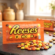 Reese's Pieces 43g peanut Butter Candy Chocolate Peanut Round Shape Reeses Reese Dairy Chocolate Can