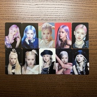 4set BLACKPINK PHOTOCARD PC OFFICIAL ORIGINAL YG ENTERTAINMENT BLACK PINK EXHIBITION FLIMTY PINK JEN