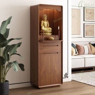 Solid Wood Buddhist Altar Cabinet Standing Cabinet, Cabinet For Placing The God Of Wealth, Altar For