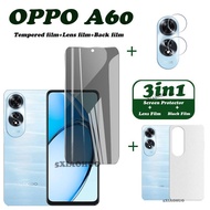 OPPO A60 Tempered Glass OPPO A60 Screen Protector OPPO A60 Camera Lens Protector Full Cover Screen M
