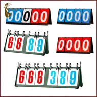 [kokiya] Score Flipper for Tabletop Sports 4/5/6 Digit Scoreboard for Volleyball And Basketball