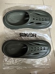 HOKA 拖鞋 軍綠 半拖 包頭鞋