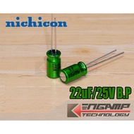 (1 Piece) [E-CAP] 22uF/25V B.P 85 C Nichicon MUSE 6.3x11mm P=2mm