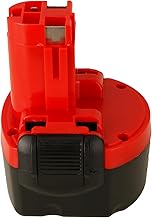 2000mAh Rechargeable Battery Pack BOS9.6A NiCAD Battery 9.6V Replacement for BOSH BAT001 BAT048 BAT0