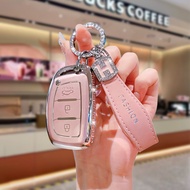 Car Key Case Cover for Hyundai Creta 2022-2023, Stargazer 2023 I10 Ix35 Ix45 I30 I40 Elantra Tucson 