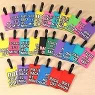 Travel Luggage Tag with ID Label and Privacy Cover Custom Name Tag for Suitcase Baggage Boarding Gif