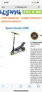 Space scooter太空滑板車