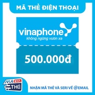 Mã thẻ nạp điện thoại Vinaphone 500K