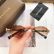 [High Quality] BV6191-B-D Sunglasses Retro Oval Fashion Sunglasses Ultraviolet Protection Unisex