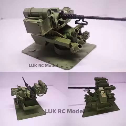 1/16 RC Tank HENG LONG Plastic Leopold 2A7V 2A6 Standard Gun Station FDM DIY Parts Military Static O