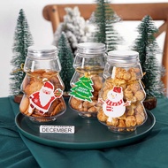 bekas kuih raya balang kuih raya kedap udara balang kuih raya Christmas Packaging Bottle 450ML Chris