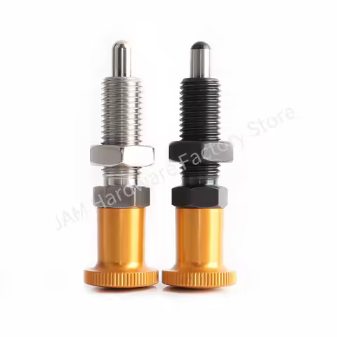 MJ212 M8-M16 PXKL SXPKL Factory Price Thread Extended Fine Tooth Indexing Pin Reset Spring Pin Alumi