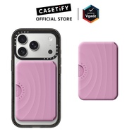 Casetify รุ่น Snappy Ripple Wallet - ที่เก็บบัตรติดหลังมือถือ
