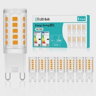 3/8pcs G9 LED Light Bulbs 220V 3W G9 LED Lamp Cold/Warm White Lampada LED Home Chandelier Spotlight