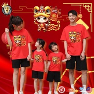 新年衣服 CNY 05 Chinese New Year 2026 HORSE 马年新年衣服 FAMILY SET TShirt Cotton Short Sleeve Baju Lelaki Wan