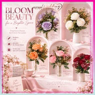 7 BRANCHES ARTIFICIAL MIX FLOWER BOQUET/BUNGA HIASAN HANTARAN MAJLIS/BUNGA TIRUAN HIASAN RUMAH/WEDDI