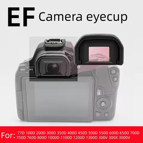 EF Eyecup Cap for Canon 77D 100D 200D 300D 350D 400D 450D 500D 550D 600D 650D 700D 750D 760D 800D 10