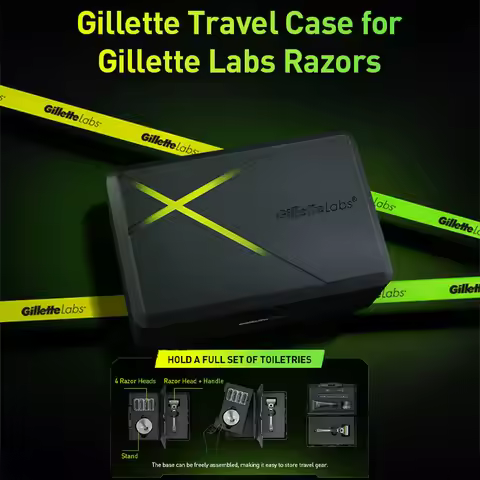 Gillette Labs Travel Box Store Razors and Refills Suitable for Labs Series