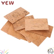 YYE 10pcs Saxophone Neck Cork, ​Soft Cork Cork Sheet Kit​ ​Sax Joint Cork Sheet​, ​Neck Joint Seal​ 