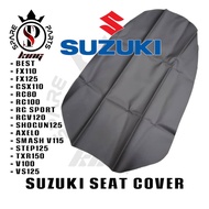 SUZUKI SEAT COVER SARUNG SEAT MOTOR FX110 125 GSX BEST RC110 RC80 100 RGS RGV120 V100 VS125 TXR SHOG