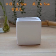 Square Small Flower Container, Succulent Container