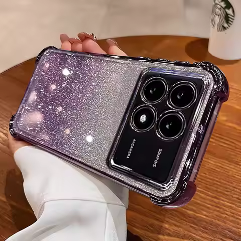 POCO X6 Pro 5G Case Shockproof Soft Armor Cover For Xiaomi poco X6 F6 pro Phone Cases poco X6Pro M6P