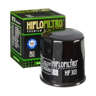 Hiflofiltro HIFLO HF303 Premium Motorcycle Oil Filter Replace K&N (KN-303)