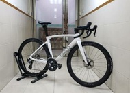 包碳輪組+碳把手！全新日本🇯🇵CEEPO NEW STINGER 碳纖車架珠光白CARBON DISC FRAMESET WITH CARBON WHEELS + HANDLEBAR