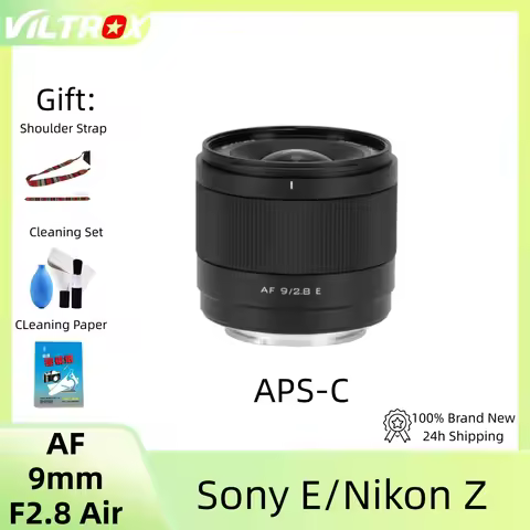 VILTROX AF 9mm F2.8 Air APS-C Ultra-wide Angle Autofocus Lens for Sony E Nikon Z Mount Mirrorless ca