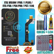 LCD TOUCHSCREEN ITEL VISION 1 PRO /1 PLUS/P36/P36 PRO/P37/S16 TOUCH SCREEN ORIGINALOriginal ALL BRAN