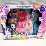 Blink My Dream Castle Little Pony Mainan Istana Rumah Boneka Play House