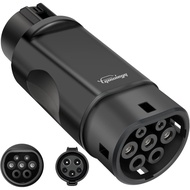 EV Charger Connector Type 1 to Type 2 Adapter Electric Vehicle Charging Adapter SAE j1772 to IEC6219