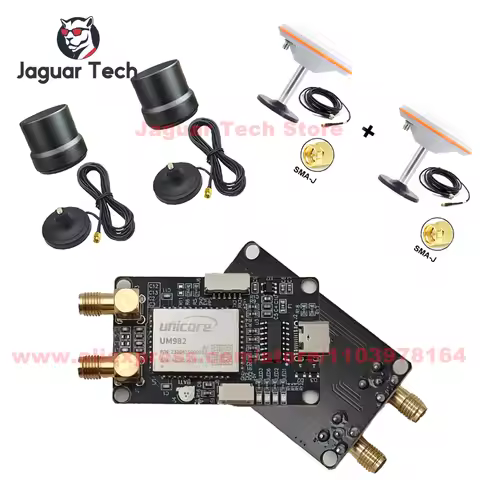 Unicore UM982 GNSS Receiver RTK GPS Base Rover Station Core USB Board Dual Antenna Directional Modul