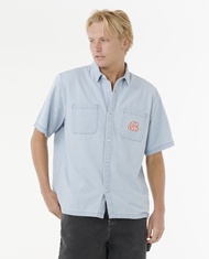 RIPCURL เสื้อเชิ้ตผู้ชาย 05ZMSH RAW ENERGY DENIM S/S SHIRT  2025-S1