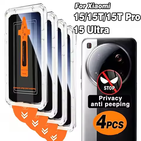 4-1PCS Privacy Screen Protector For Xiaomi 17 Pro Max 15T 15T Pro 14T Pro 11T Pro 12T Pro 13T Pro 13
