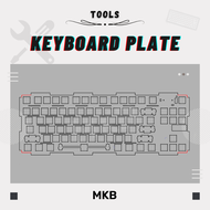 [READY STOCK] Custom Keyboard Plate for Mechanical Keyboard - PP - Carbon Fibre - Aluminium - POM - 