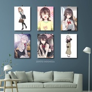 Waifu Tokidoki Bosotto Alya Wall Display / Zepeto Indonesia / Asthetic Decoration /7SH|Kknlt