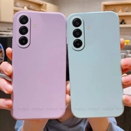 For Samsung A17 Case Cover Samsung Galaxy A17 Capas Liquid Silicone Original TPU Phone Bumper Shockp