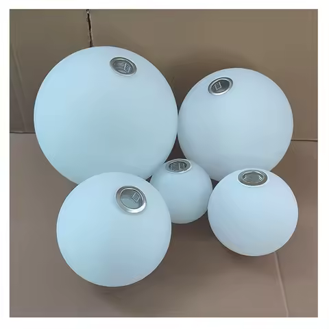White Glass Lamp Shade for G9 Bulb, Frosted 2cm Fitter Opening Accessory Glass Fixture Replacement G